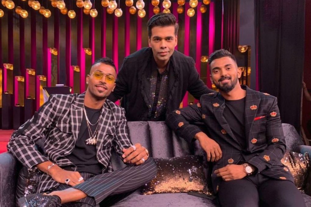 Hardik Pandya, K L Rahul & Karan Johar