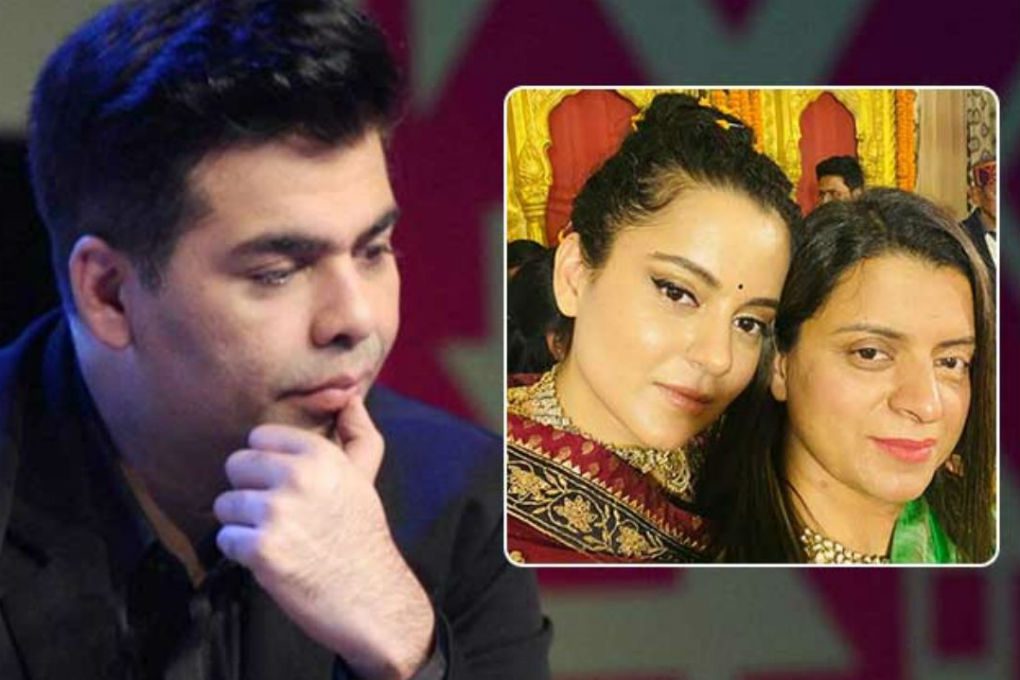 Rangoli Chandel Slams Karan Johar