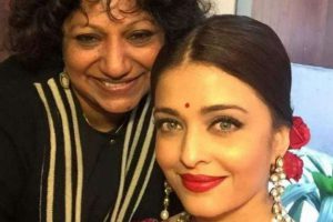 Ambika Pillai with Aishwarya Rai Bachchan